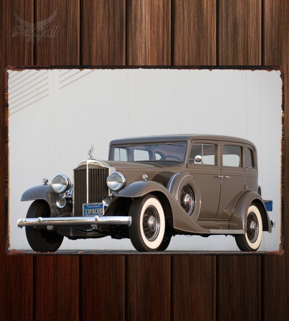 Металлическая табличка Packard Eight 5-passenger Sedan Металлическая табличка Packard Eight 5-passenger Sedan